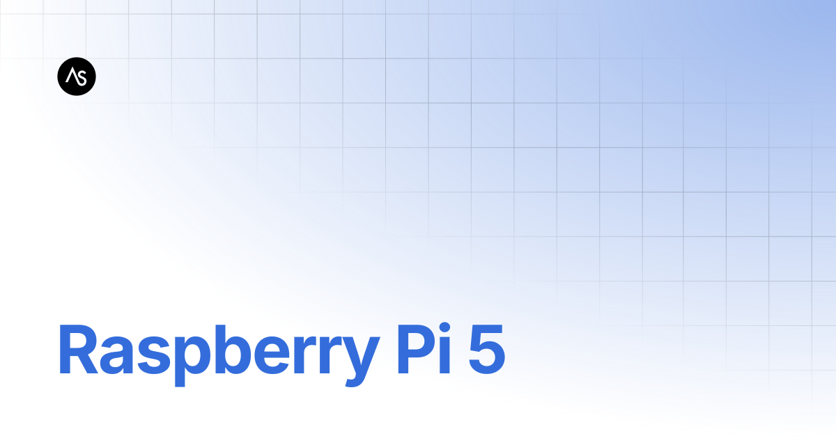 Raspberry Pi 5 | Accessories | AncoraSpring Docs